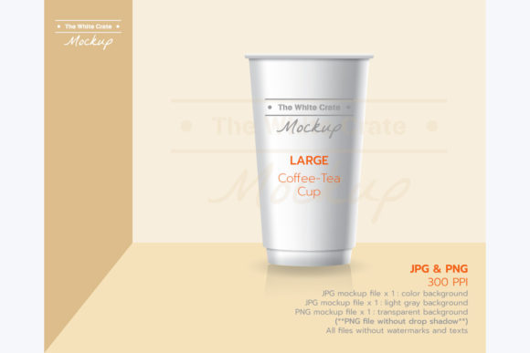 A Design Asset Review: The Large White Coffee Cup Mockup for Local Branding