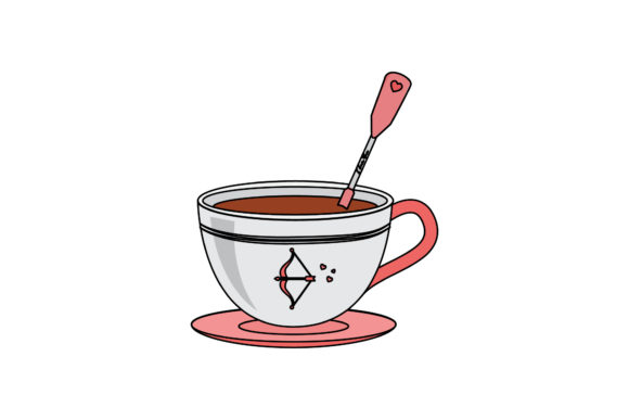 A Designer's Review: Valentine Chocolate Cup Graphics & Icons