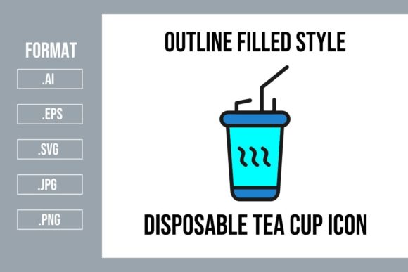 A Designer’s Review of the Disposable Tea Cup Icon Graphic