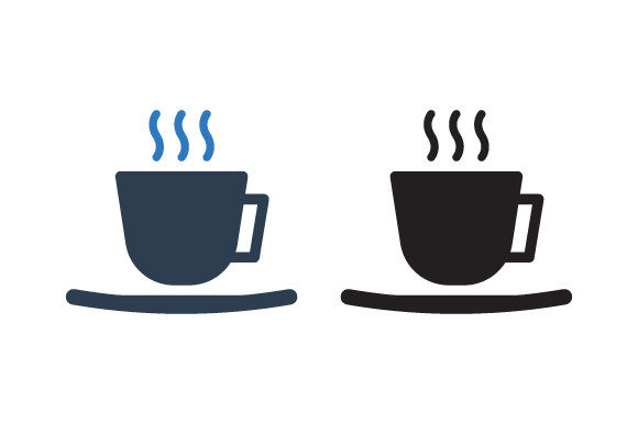 A Designer’s Review of the Tea Cup and Coffee Cup Icon Graphics