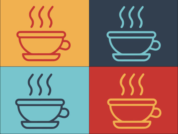 A Designer’s Take on the Breakfast Cup Logo for Embroidery