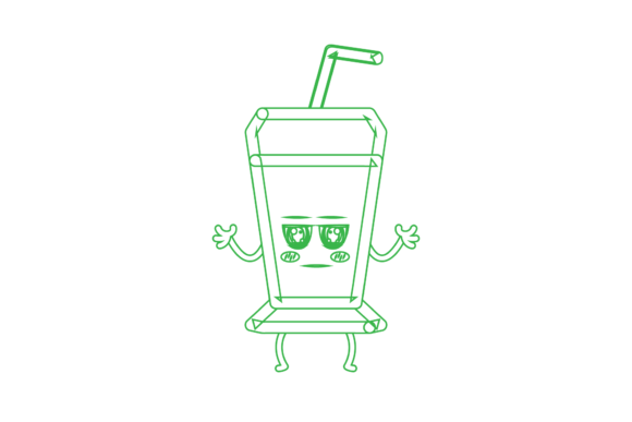 A Friendly Kawaii Graphic for Local Business Branding