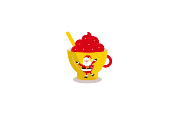 A Modern Christmas Icon for Graphic Design and Content Publishing