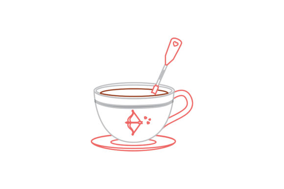 An Experienced Brand Designer Reviews Valentine Chocolate Cup Color Line Graphics