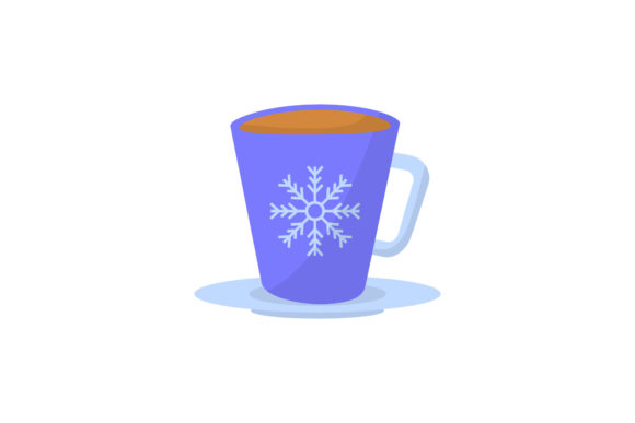Christmas Beauty Cup Graphics for Festive Product Illustrations