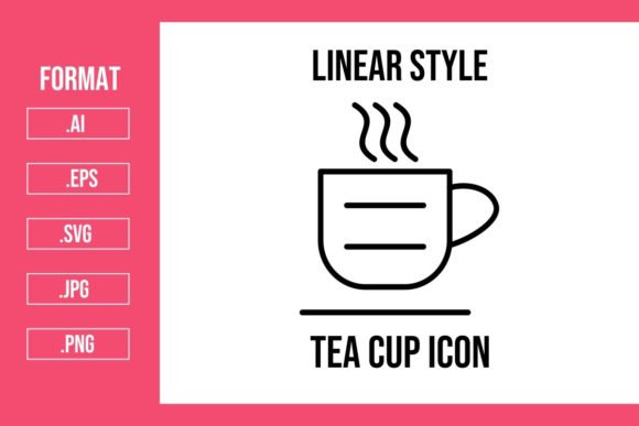 Crafting Brand Narratives with Tea Cup Graphics