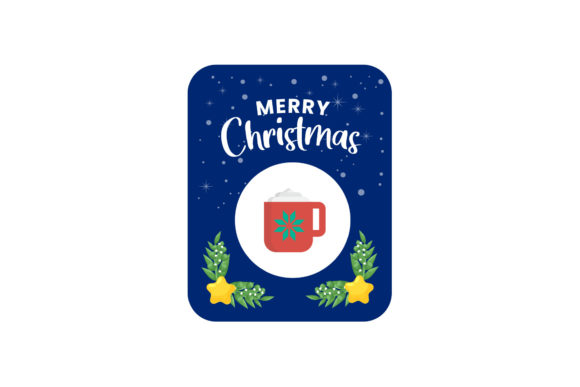 Evaluating the Christmas Card Cocoa Cup Simple Cute Graphic Asset