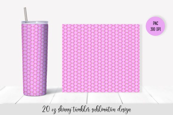 Mermaid Tumbler Design: A Graphic Asset for Crafts & Brands