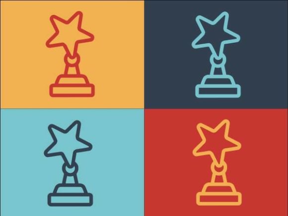 Ranking Star Cup: An Elegant Logo Template for Modern Graphics