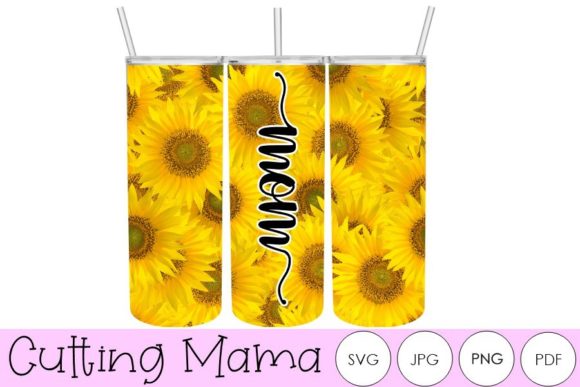 Reviewing the Sunflower Mom Tumbler Print Template