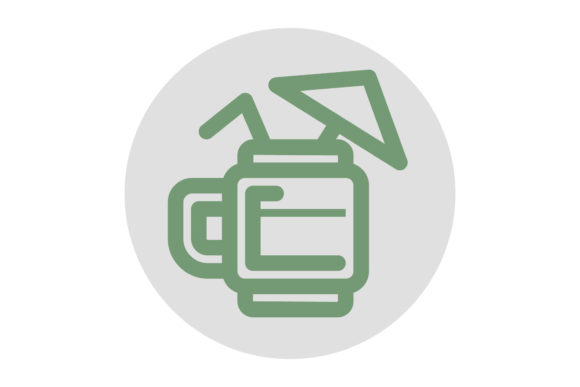 Testing Line Cup Clipart for Graphics and Online Freebies