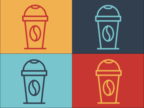 The Chocolate Coffee Cup: A Versatile Graphic Asset for Modern Brands