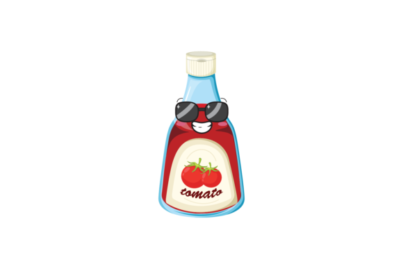 The Kawaii Cup Bottle: A Playful Graphic for Modern Publishing